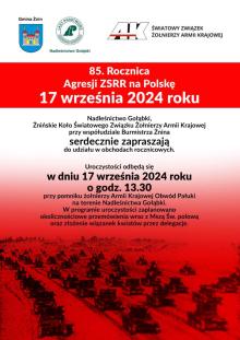 85. Rocznica Agresji ZSRR na Polskę